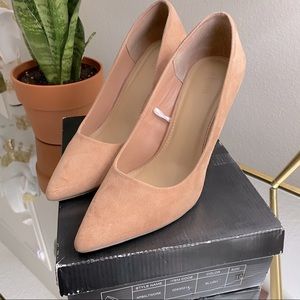 Forever 21 Pink Suede Pumps